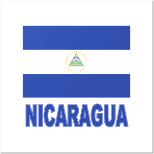 The Pride of Nicaragua - Nicaraguan National Flag Design Posters and Art